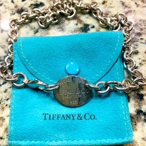 Tiffany Oval Tag Choker